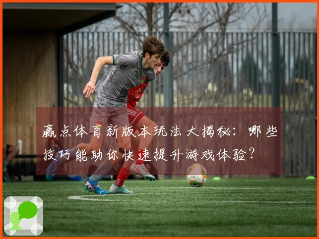 赢点体育新版本玩法大揭秘：哪些技巧能助你快速提升游戏体验？